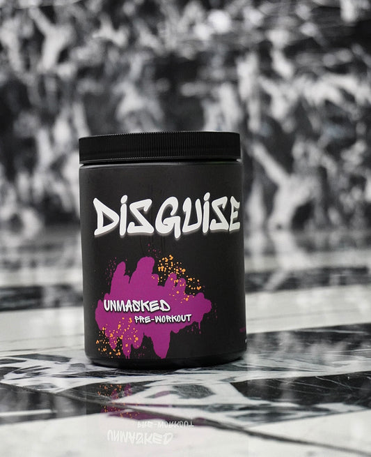 Disguise Unmasked PASSIONFRUIT PEACH Pre-Workout